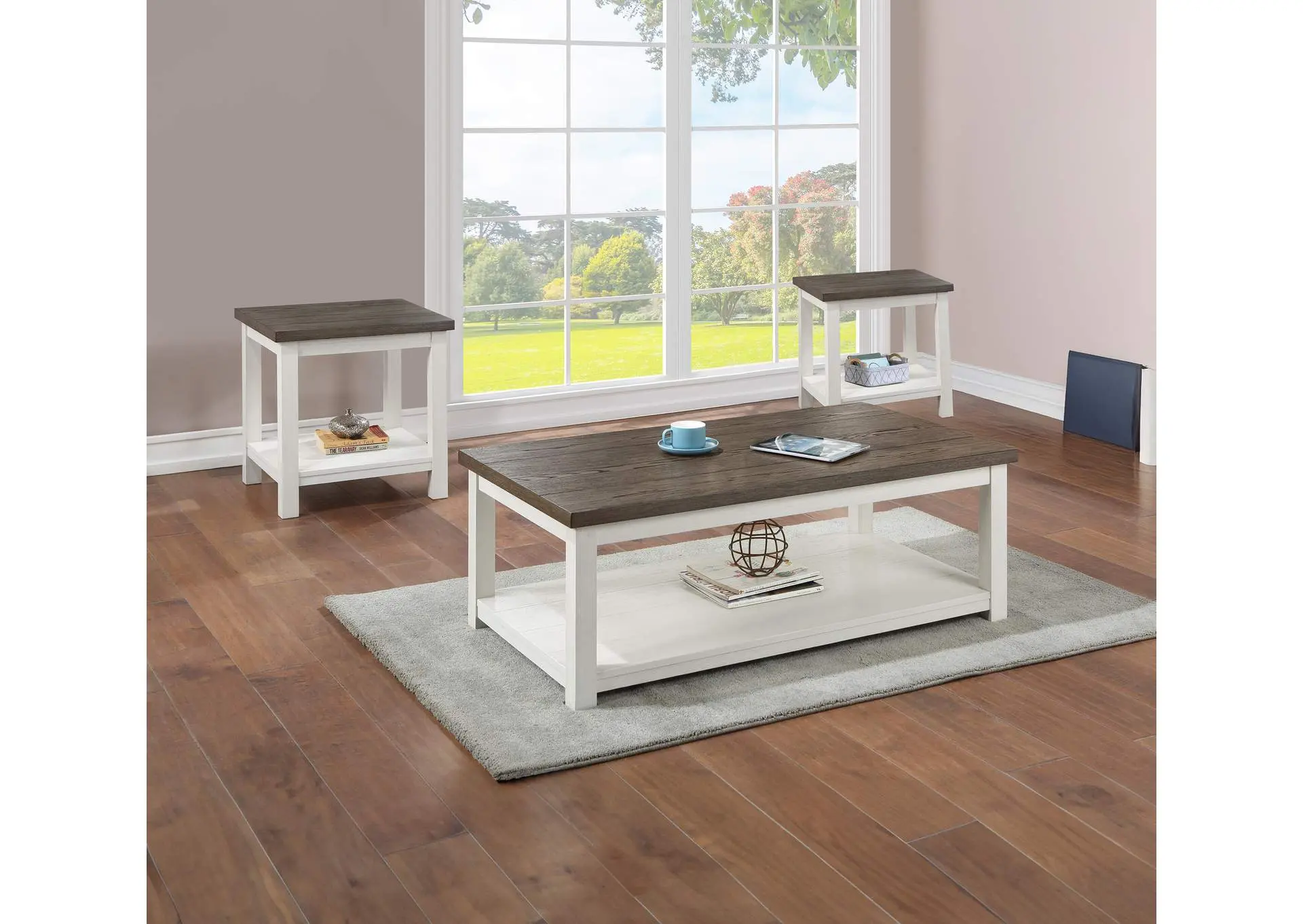 DAKOTA COFFEE TABLE WITH CASTERS