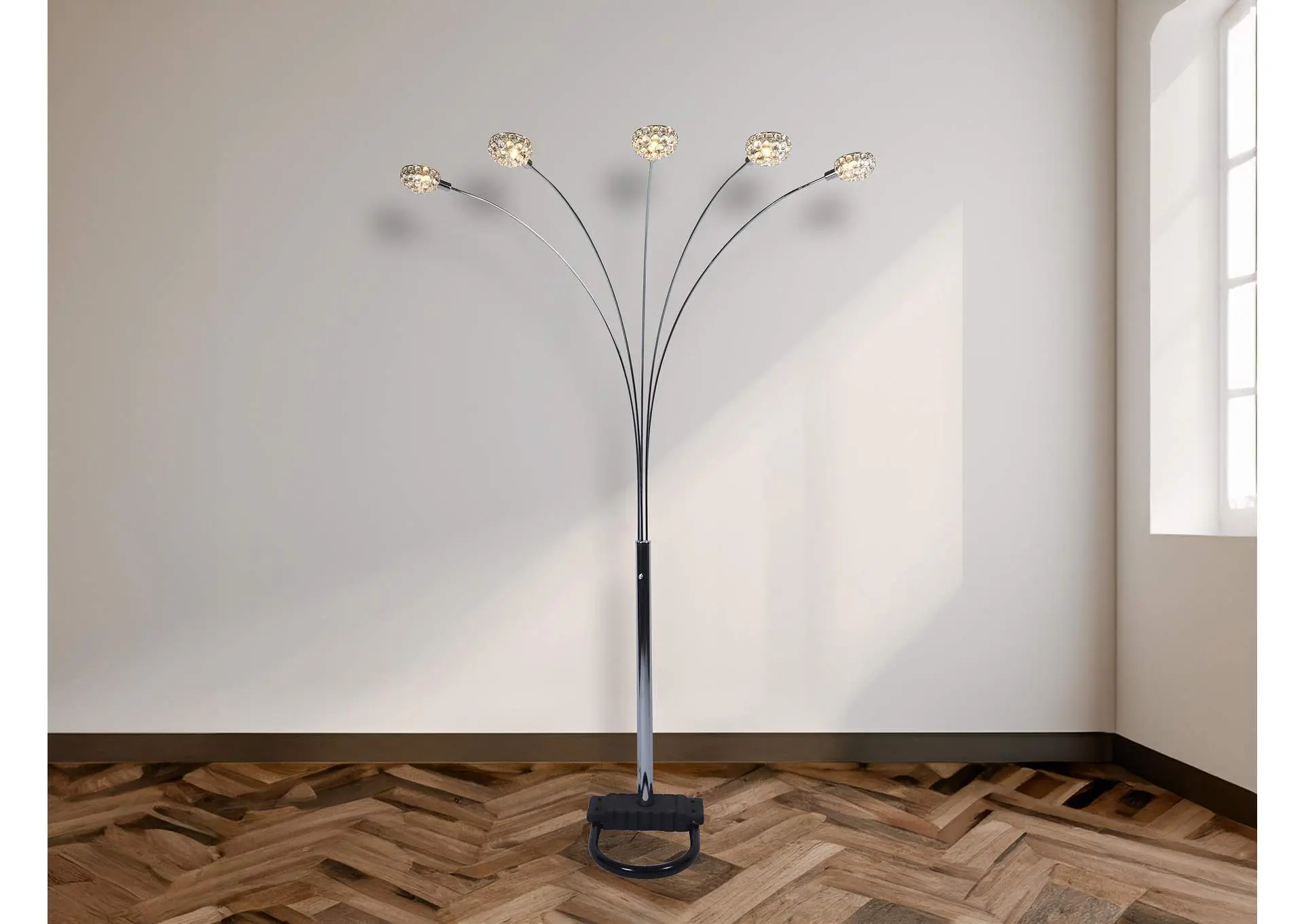 HALF MOON FLOOR LAMP
