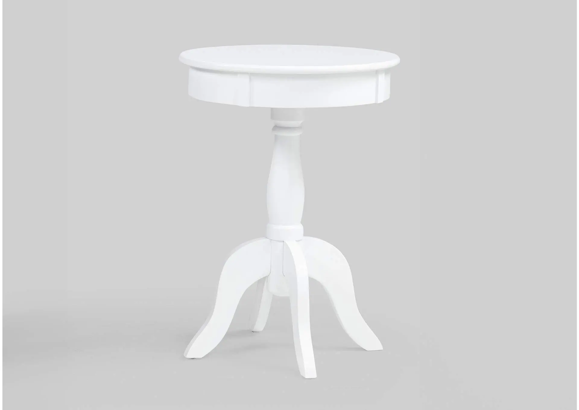 ROMY CHAIRSIDE TABLE - WHITE