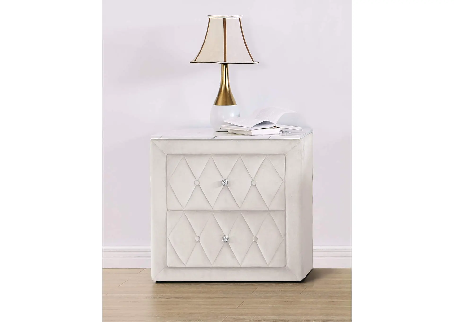 ANNABELLE NIGHT STAND - IVORY