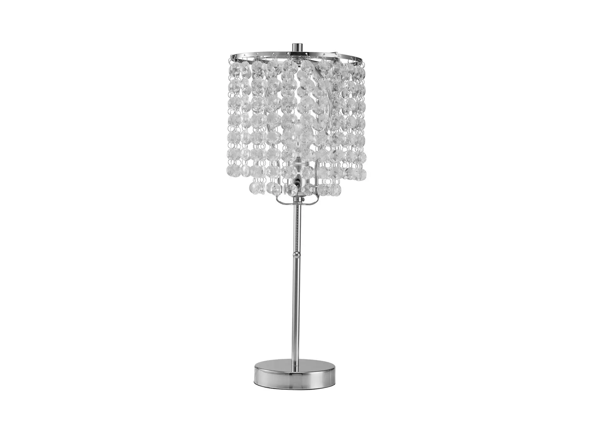CHROME TABLE LAMP 19"H — view 2