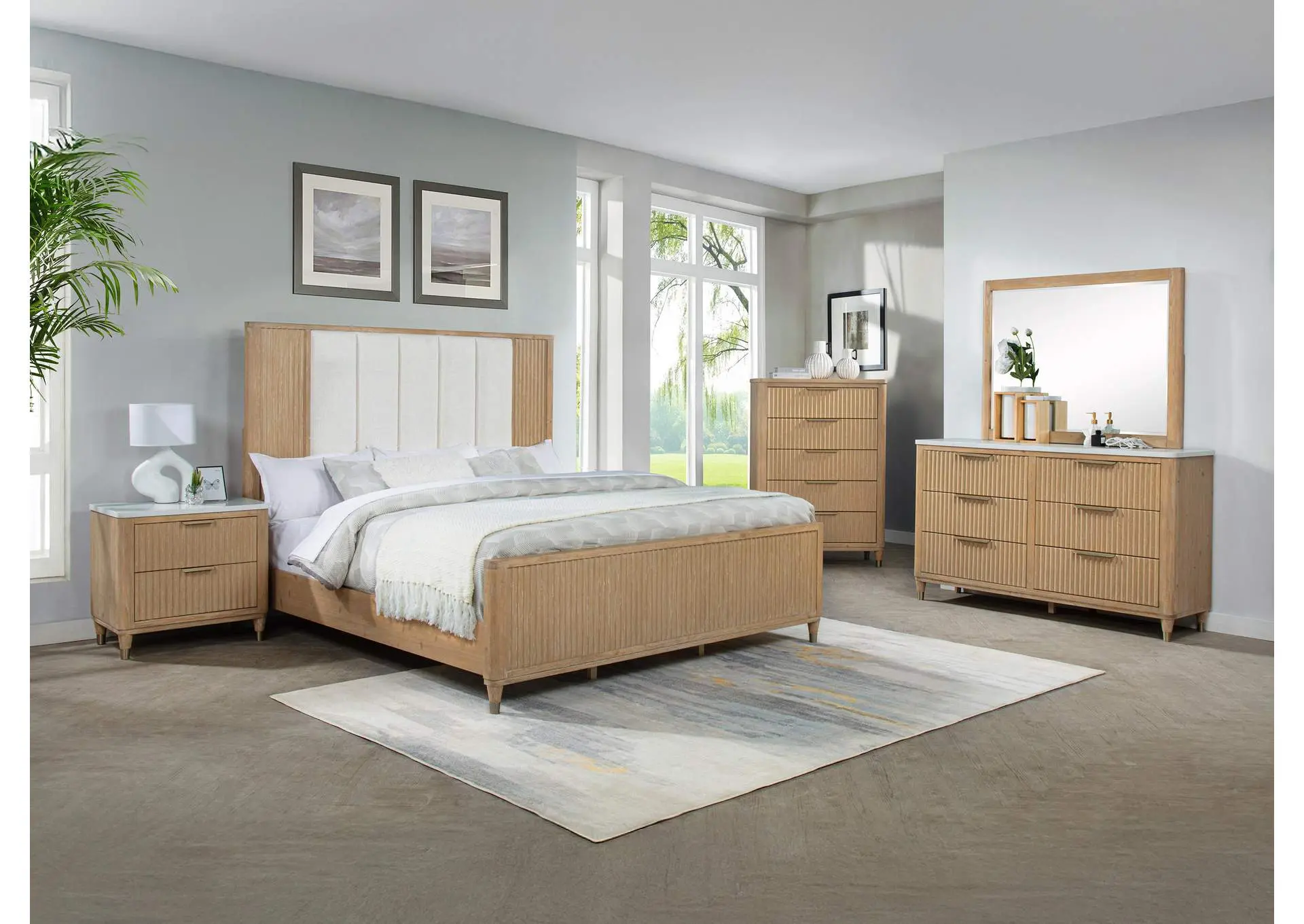 KARA DRESSER-CERUSED - NATURAL