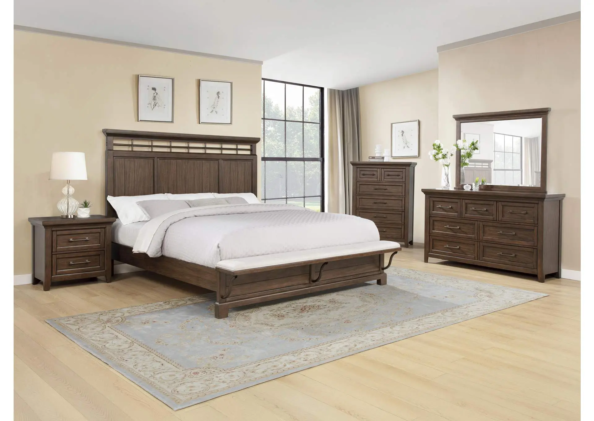 BECKETT CHEST - BROWN