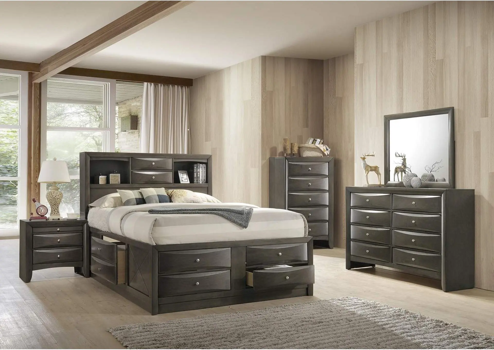 EMILY NIGHT STAND - GRAY