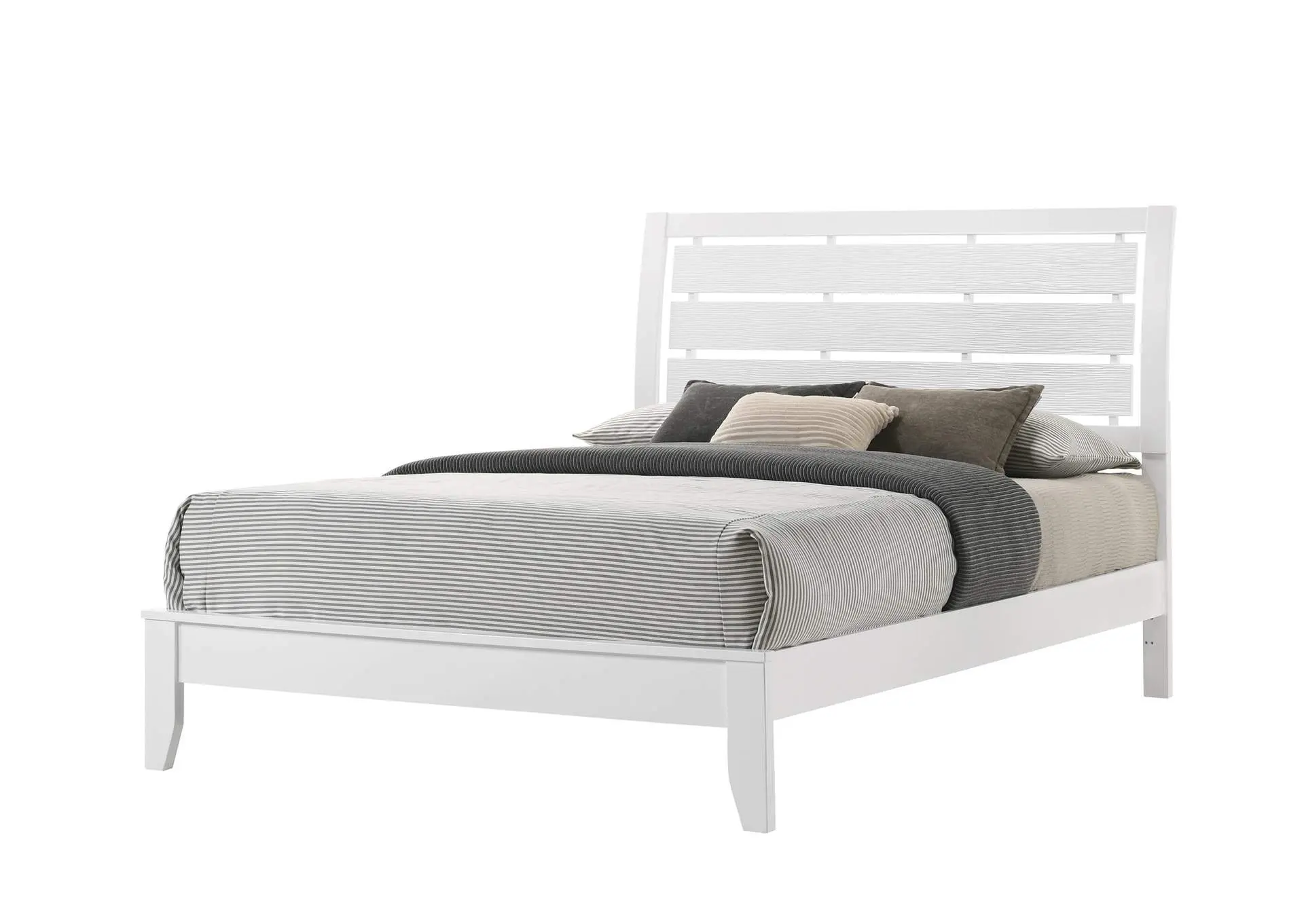 EVAN QUEEN 4-PIECE BEDROOM SET - WHITE