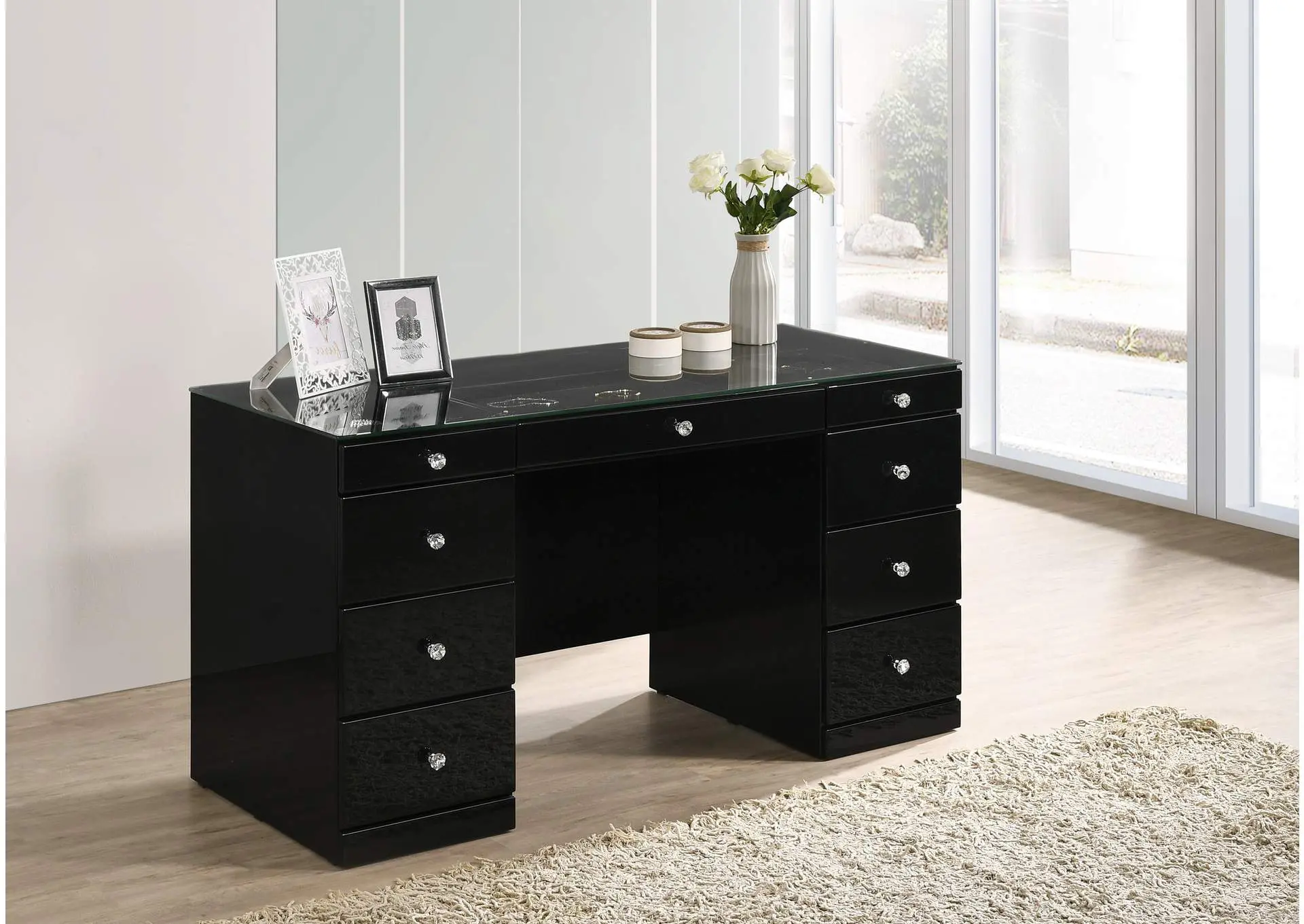 AVERY 2-PIECE VANITY - BLACK