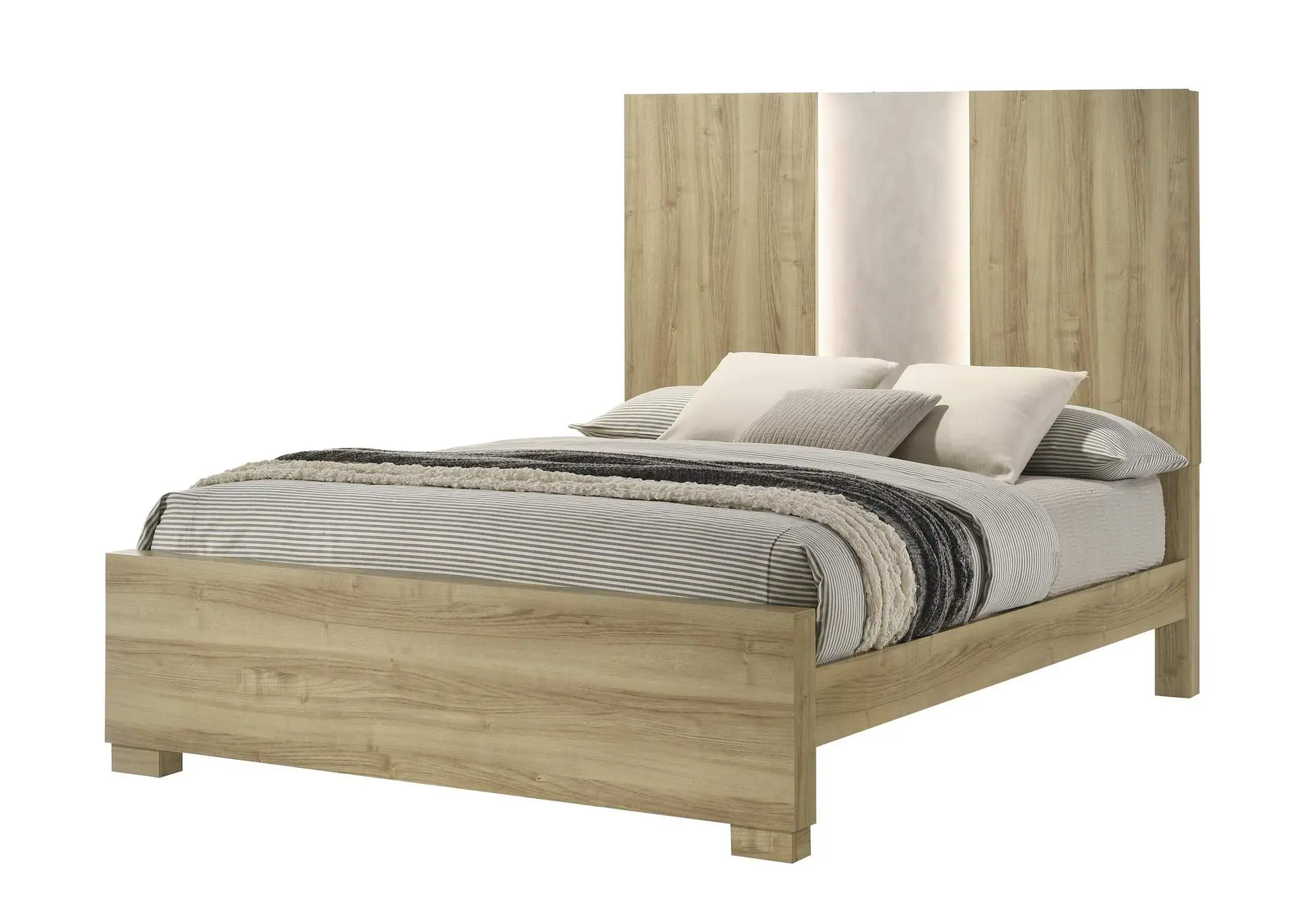 RANGLEY QUEEN 4-PIECE BEDROOM SET - DRIFTWOOD