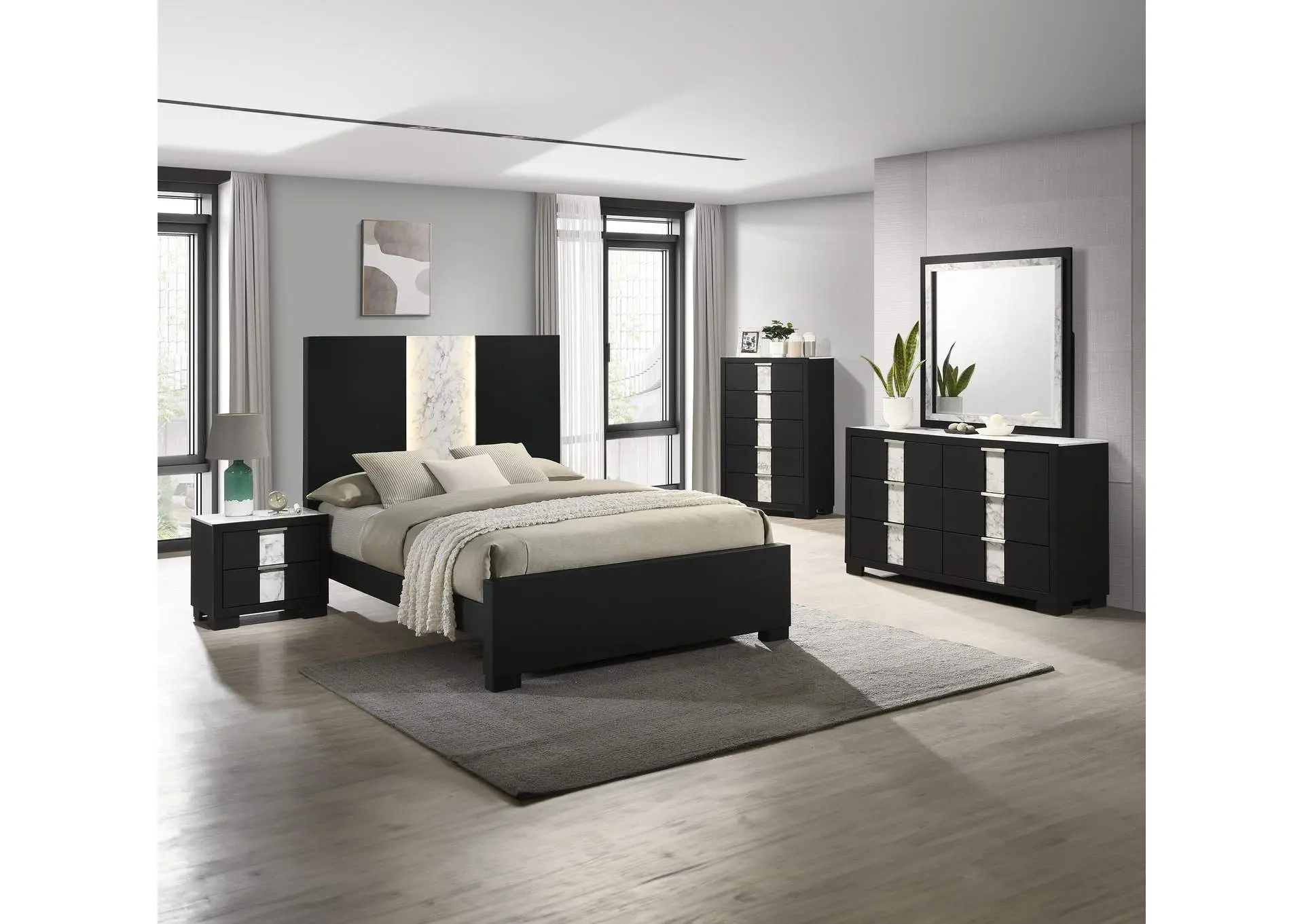 RANGLEY DRESSER - BLACK