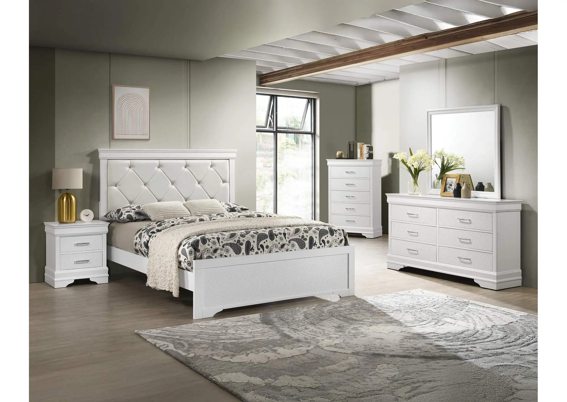 AMALIA CHEST - WHITE