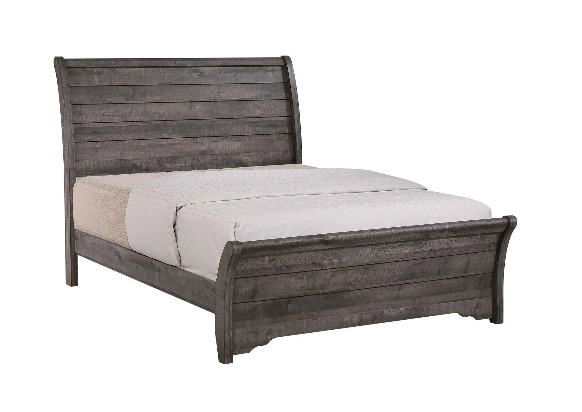 CORALEE QUEEN 4-PIECE BEDROOM SET - GRAY