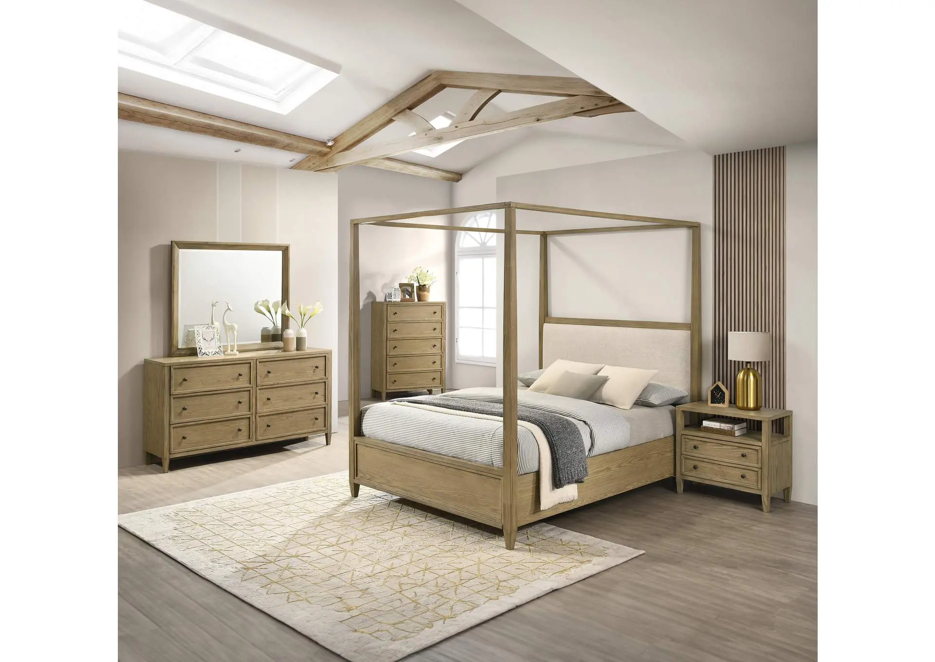 SIENNA KING 4-PIECE BEDROOM SET
