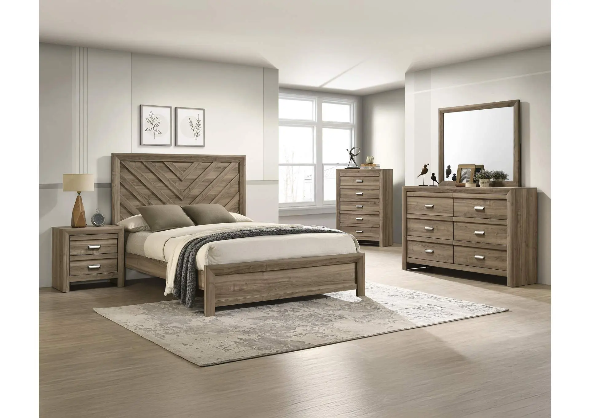 VALOR DRESSER-LIGHT - BROWN