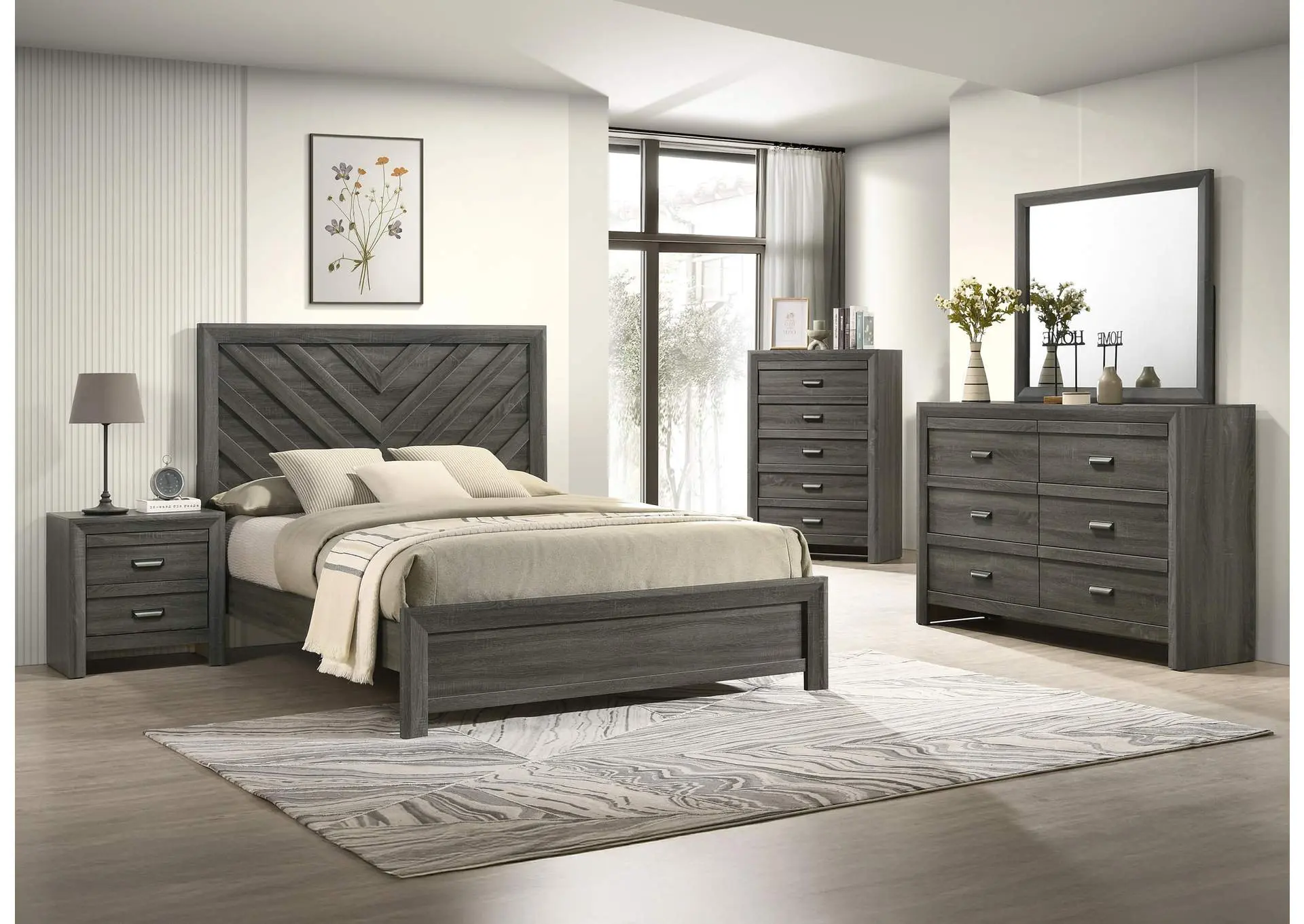 VALOR DRESSER - GRAY