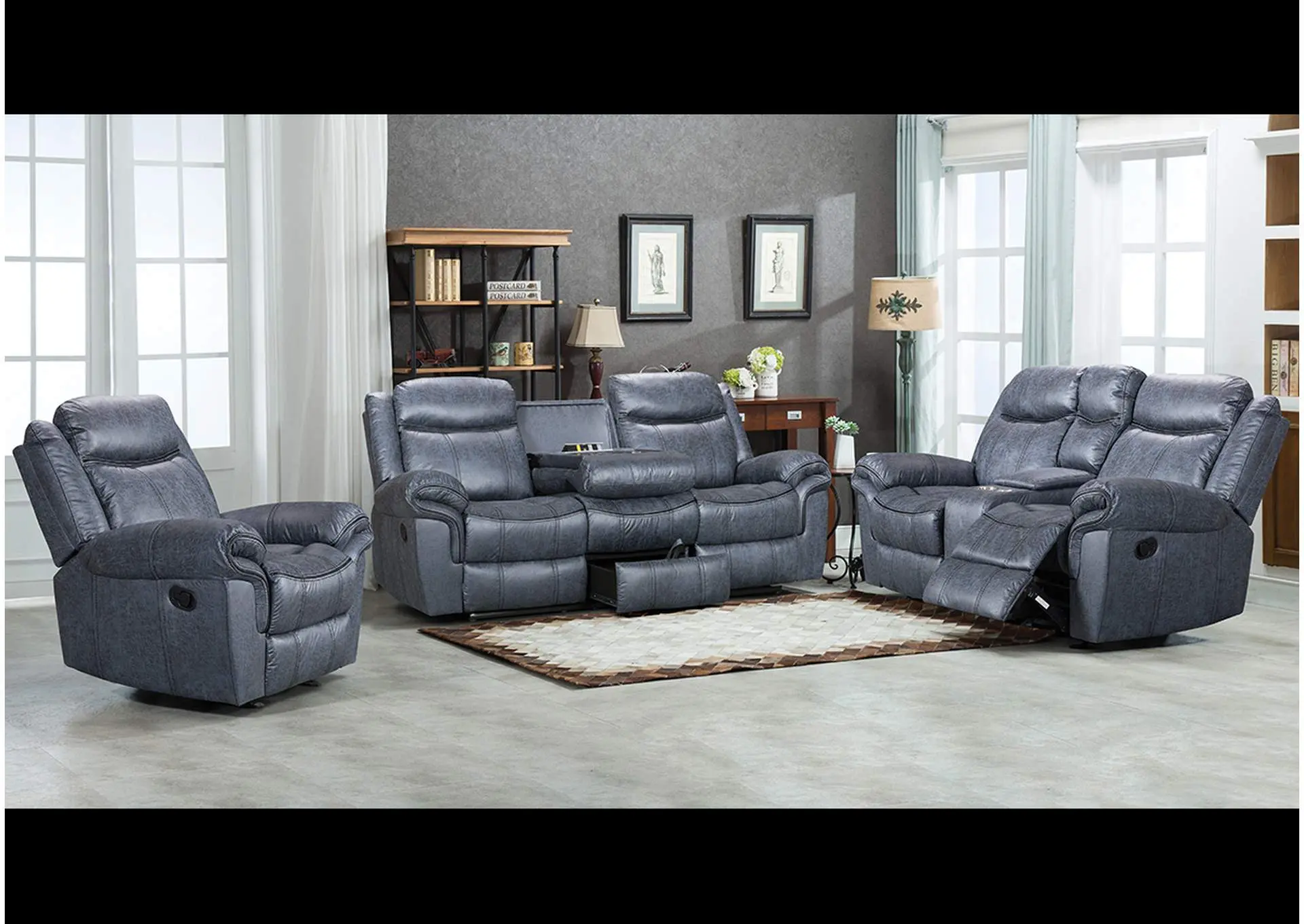 U106 Reclining Loveseat