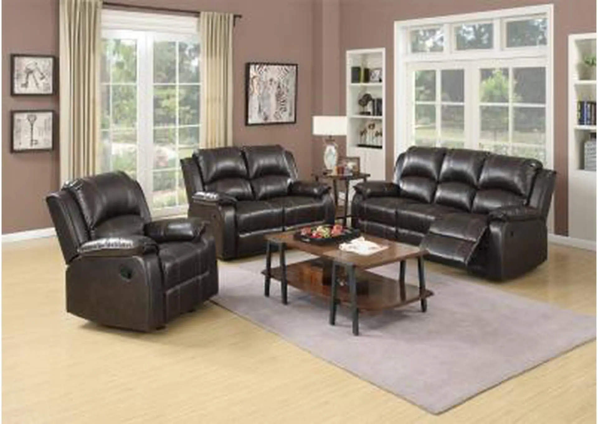 U108 Reclining Loveseat