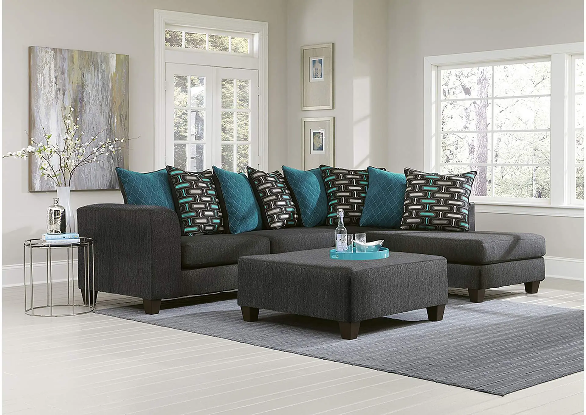 U342 2 Pc Sectional